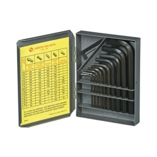 Allen™ Hex Key Set, Short Arm, Straight Hex, 15pc - 90565