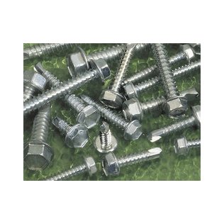  Hex Washer Head Self-Drilling Screw Assortment - LP196