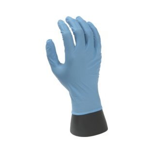 FalconGrip® Blue Nitrile Gloves, Medium - 1418087