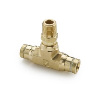 Parker Parker DOT PTC Swivel Male Branch Tee 1/4x1/4x1/8 - 27215P