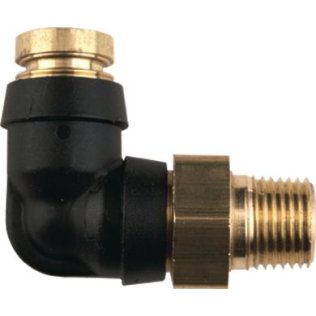 Parker Fluid Connectors Group DOT Elbow Male Nylon 1/4 x 1/8-27 - 91794