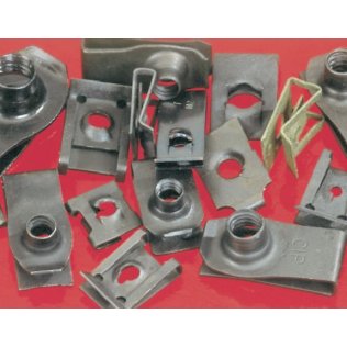  Universal Speed Nuts Assortment - 17 Items, 345 Pieces - LP234BL