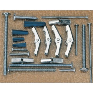  Light-Medium Duty Anchor Assortment 555Pcs - LP330BL