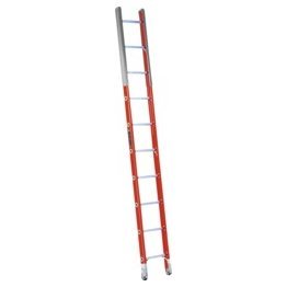 Louisville Ladder 14' Fiberglass Manhole Ladder, 300 lbs., Type IA - 1329259