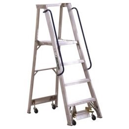 Louisville Ladder 6' Aluminum Platform Ladder, 300 lbs., Type IA - 1329262