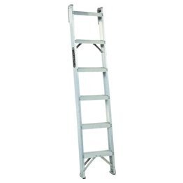 Louisville Ladder 6' Aluminum Shelf Ladder - 1329267