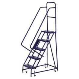 Louisville Ladder 40'' Steel Warehouse Ladder, 450 lbs., Type IAA - 1329644