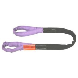 LiftAll® Tuflex Roundsling, Polyester/Nylon, Purple, 9' Length - 1416016