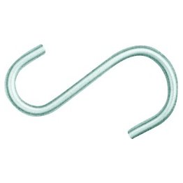  S-Hook Galvanized Steel 2-1/2" Length - 1743