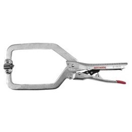 C.H. Hanson Plier, C-Clamp, Small Body with Swivel Pad, 10" - 17550