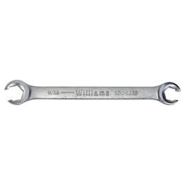 Williams® Wrench, Flare Nut, Double Head, 3/8 X 7/16" - 19515