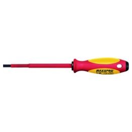 MAXXPRO®plus Screwdriver, Insulated, Slotted, 3/32 x 2-15/16" - 42378
