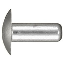  Bucking Rivet Brazier Head Solid Aluminum - 85040