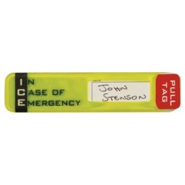  Emergency I.D. Sticker with Name - 1188891