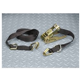 LiftAll® LoadHugger™ Web Tiedown, with Ratchet, Black, 12' Length - 96328