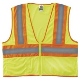 GloWEAR Class 2 Two Tone Vest Lime Size Small/Medium - SF10880