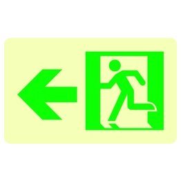  RUNNING MAN SYMBOL Sign - SF11028