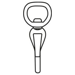  Swivel Eye Spring Snap, 3/4" Eye Size, 2-7/8" Length, Nickel Finish - 1424995