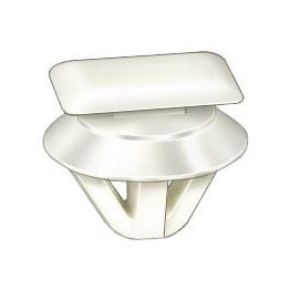  Molding Clip Nylon White 10 x 15mm - 1224090