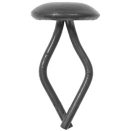  Trim Clips 17/32 Head Diameter - Brown - 1678987