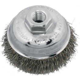 Regency® Stainless Steel Crimped Cup Brush 3-1/2" - 54602