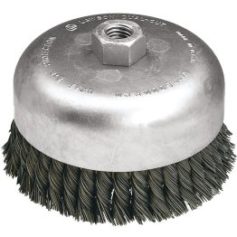 Regency® Single Row Knot-Type Cup Brush 6" - 89198