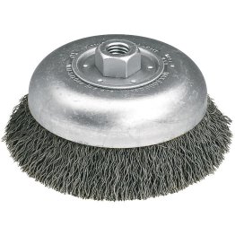 Regency® Steel Crimped Cup Brush 6" - 89201