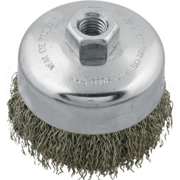 Regency® Stainless Steel Crimped Cup Brush 4" - 95132