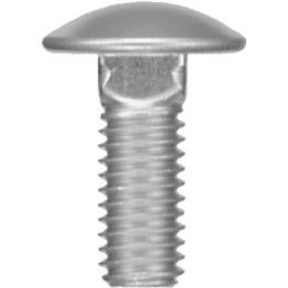  Round Head Bumper Bolt 3/8-16 x 1" - P60871
