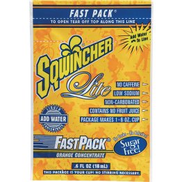 Sqwincher Fast Pack® Lite Electrolyte Powder Mix Orange - SF10429