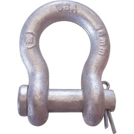 CM® Round Pin Anchor Shackle, 3/4", 13,000 lb WLL - 14502