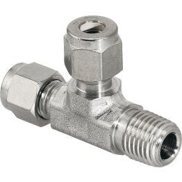  Instrumentation Male Run Tee 3/8 x 3/8 x 3/8" - 15084