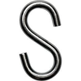 Chicago Hardware S-Hook Zinc Plated Heavy Steel 3/4" Length - 1592