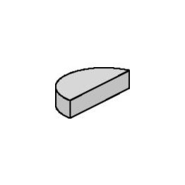  SAE J502 Woodruff Key 7/8 x 3/16" - 3033
