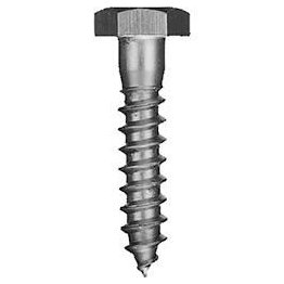  Lag Screw Hex Head Steel 1/4 x 3" - 4455