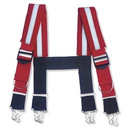 Arsenal 42" Red Suspenders-Quick Adj Reflect - 1285014