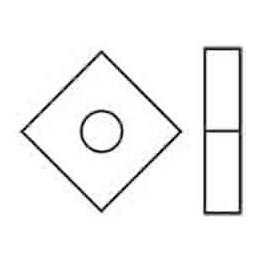  Square Nut Grade 2 - 1152767