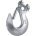 Grade 43 Clevis Slip Hook with Latch, 3/8", 5,400 lb WLL - 1424855