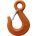 Eye Sling Hook with Latch, Grade 100, 9/32", 4,300 lb WLL - 85549