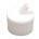 Flip Top Squeeze Bottle Cap White - 1635944