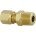 DOT Compression Connector Male Brass 3/8 x 1/4" - 84268