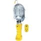 Incandescent Trouble Light with Metal Shield and Receptacle, 50' 16/3 SJT Cord, Yellow