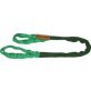 Tuflex Roundsling, Polyester/Nylon, Green, 6' Length