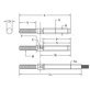 Loos & Co. Inc. Wire Rope Terminal, Stud, 5/16", 1/2-20 Right Hand Thread, Stainless Steel - 1440295