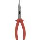 Insulated Pliers, Long Nose Plier with Cutter, 8"