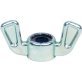 Wing Nut Nylon Insert Grade 2