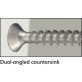 Supertanium® Multi-Material Screw Phillips & Square Flat Head - 50214