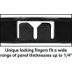  Snap Bushing-Nylon 1/4" I.D. - 60884