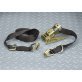 LoadHugger™ Web Tiedown, with Ratchet, Black, 12' Length
