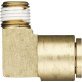 DOT Elbow Male 90° Brass 1/2 x 1/4-18